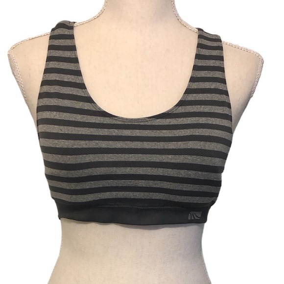 ALL IN MOTION Sports Bra (2) Women's Size Small Black Gray Bundle Athletic Wear - Picture 13 of 14